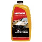 Mothers Lava Autos & Cera Carnauba Wash & Wax 1:128, 05674 (Bombona 1,89 Litro)