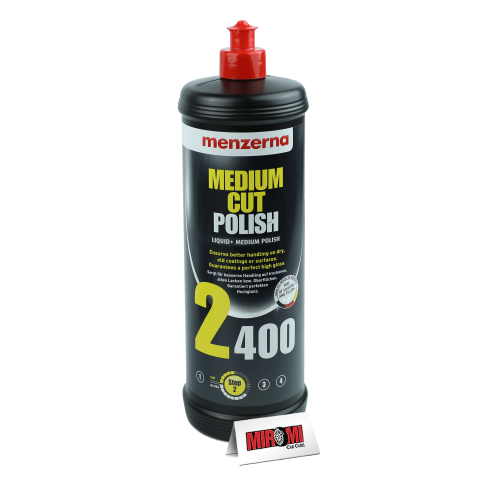 Menzerna Polidor de Refino Medium Cut Polish, 2400 (1 Litro)