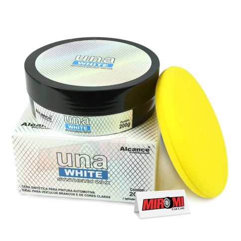 Cera Sintética Alcance UNA White Synthetic Wax - Cores Claras (200g)