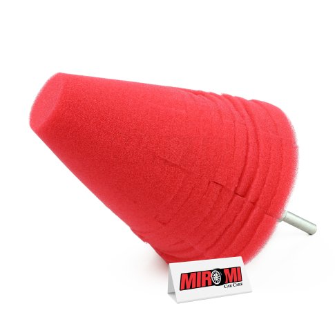 Kers Cone de Espuma para Polimento de Rodas (Vermelho)