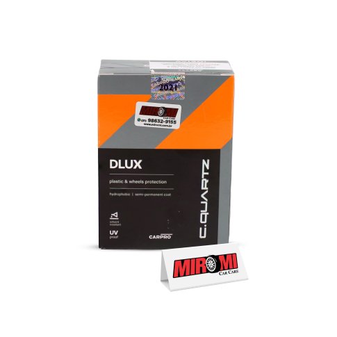 Dlux CQuartz Carpro Kit Coating para Plásticos, Borrachas, Cromados e Alumínio (30ml)