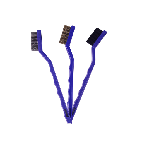 Kit de Escovas Vonixx para Limpeza Detalhada (3 unidades)