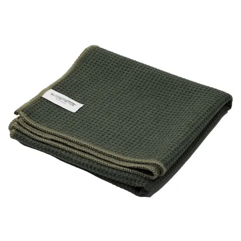Autoamerica Toalha Especial para Secagem Microfibra Waffle Weave Super Dry Waffle Cinza 380gr/m² (40x80cm) - (1 unidade)