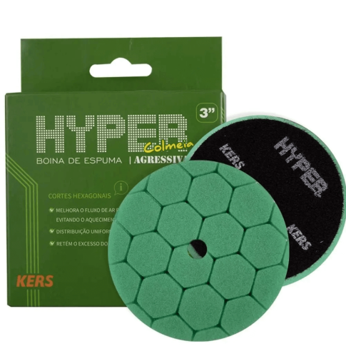 Boina Kut Kers Espuma 3" Verde Agressiva