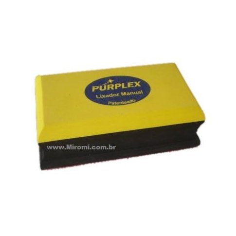 Purplex Taco Retangular em E.V.A com Velcro (127mm x 68mm), 008