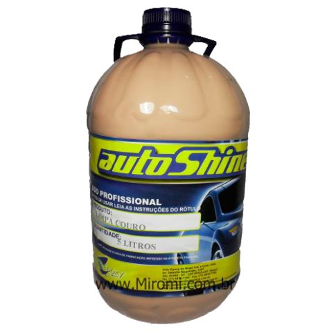 Limpar Banco de Couro Autoshine Profissional (Bombona 5 Litros)