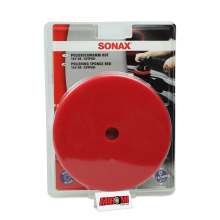 Boina de Espuma Premium Sonax 6.5" Agressiva Vermelha
