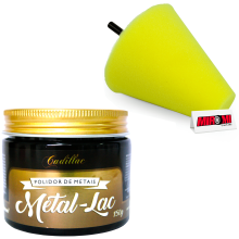 Kit Polidor de Metais Cadillac Metal-Lac (150gr)