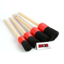 Autoamerica Kit de Pincéis para Detalhamento (4 unidades)