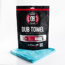 Pano de Microfibra DB Towel Corte a Laser Azul 350gr/m² (40x40cm)
