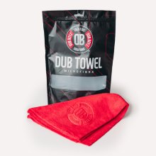 Pano de Microfibra DB Towel Corte a Laser Vermelha 350gr/m² (40x40cm)