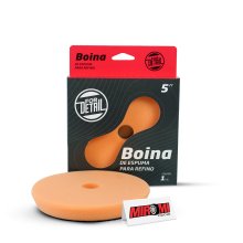 Boina de Espuma For Detail para Roto Orbital 5.5" Agressiva Suave Laranja