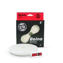 Boina de Espuma For Detail para Roto Orbital 6.5" Agressiva Branca