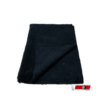 Pano de Microfibra Detailer Sem Bordas Preto 300gr/m² (40x60cm)