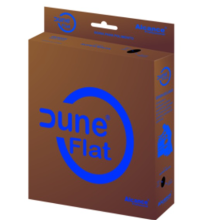 Boina de Espuma Alcance Dune Flat 5.5" Super Agressiva Branca