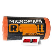 Rolo de Microfibra Laranja 260 Kers 30x30cm (50 unidades)