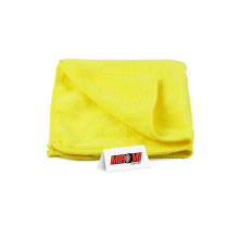 Pano de Microfibra Detailer Standard Amarelo 230g/m² (40x40cm)