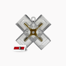 Conector Cruzado X para Iluminação Detailer (1 Unidade)