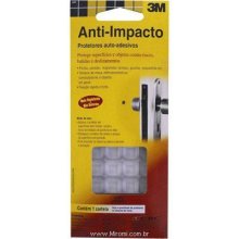 3M Anti-Impacto Protetor Transparente Piramidal (12 peças) - LIQUIDAÇÃO