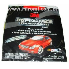 3M Auto Fita Dupla Face Transparente 12mm x 3m, 5369T