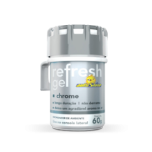 Autoshine Aromatizante Refresh Chrome (60g) - LIQUIDAÇÃO